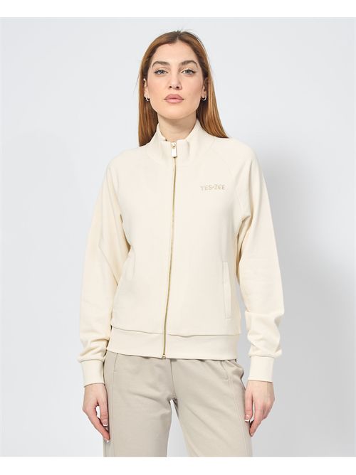 Felpa donna Yes Zee fullzip con manica raglan YES ZEE | F419-SN000222